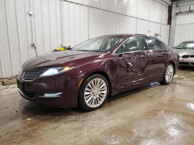 3LN6L2JK0DR817872 - 2013 LINCOLN MKZ MAROON photo 1