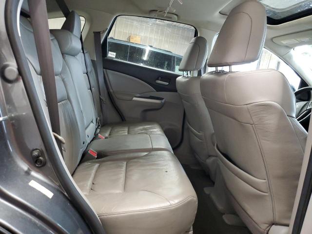 5J6RM4H76EL043178 - 2014 HONDA CR-V EXL GRAY photo 10