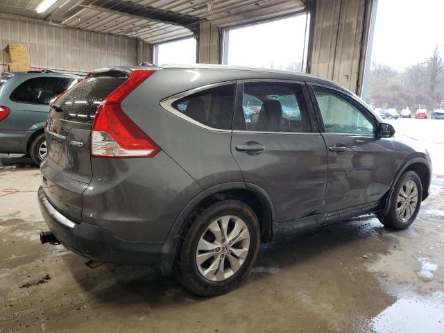 5J6RM4H76EL043178 - 2014 HONDA CR-V EXL GRAY photo 3