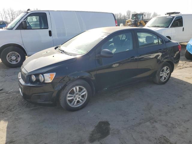 1G1JA5SH8C4185647 - 2012 CHEVROLET SONIC LS BLACK photo 1