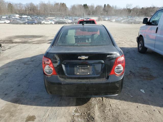 1G1JA5SH8C4185647 - 2012 CHEVROLET SONIC LS BLACK photo 6