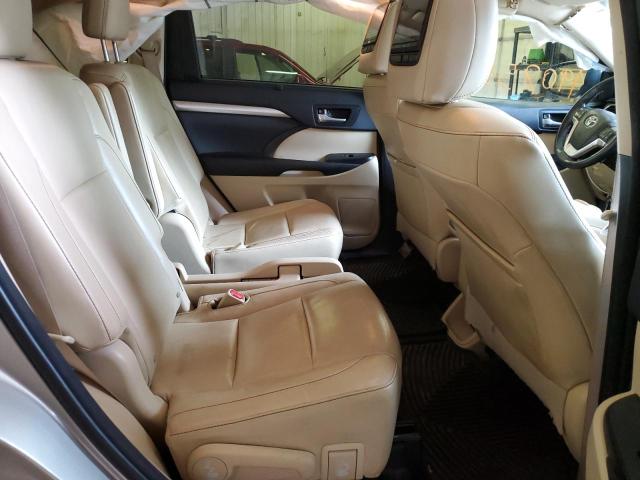 5TDJKRFH6ES066640 - 2014 TOYOTA HIGHLANDER XLE ოქროსფერი ფოტო 10