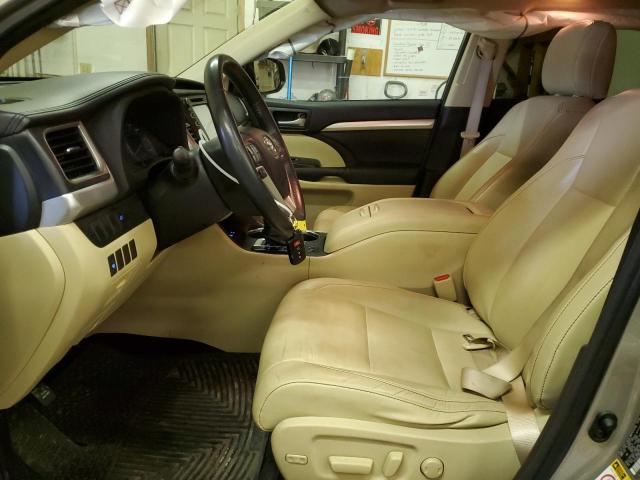 5TDJKRFH6ES066640 - 2014 TOYOTA HIGHLANDER XLE ოქროსფერი ფოტო 7