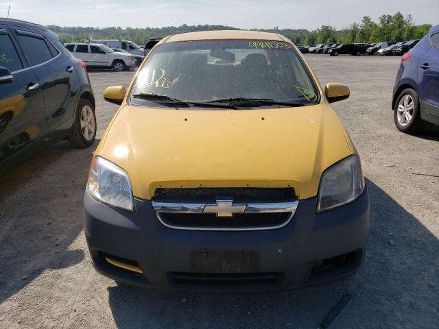 KL1TD5DE1BB126094 - 2011 CHEVROLET AVEO LS 黄色 照片 9