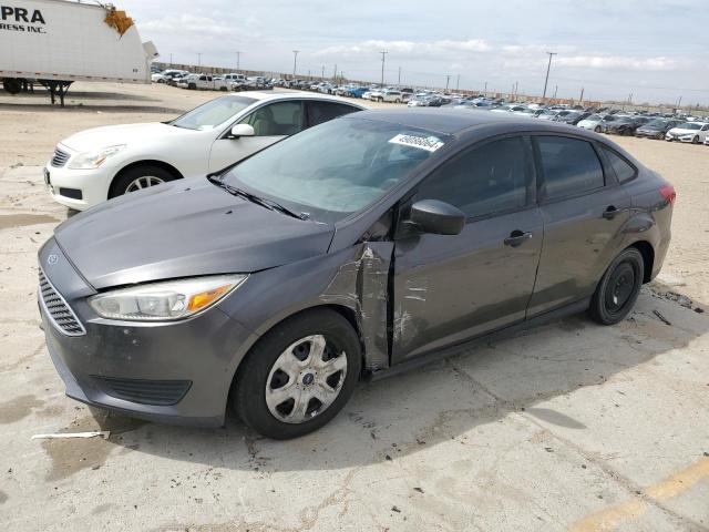 1FADP3E23FL385706 - 2015 FORD FOCUS S GRAY photo 1