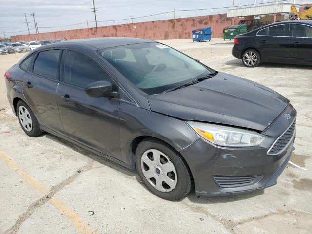 1FADP3E23FL385706 - 2015 FORD FOCUS S GRAY photo 4