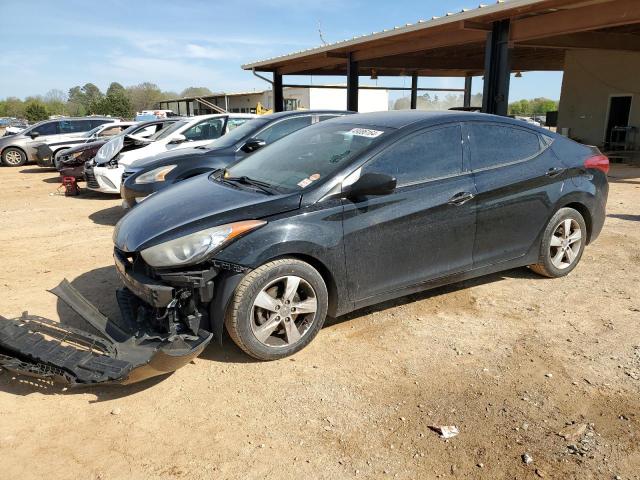 5NPDH4AE7DH454668 - 2013 HYUNDAI ELANTRA GLS BLACK photo 1