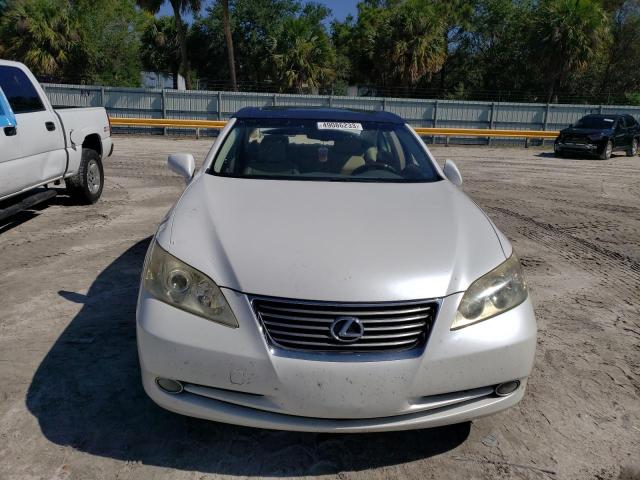 JTHBJ46G492306717 - 2009 LEXUS ES 350 WHITE photo 5