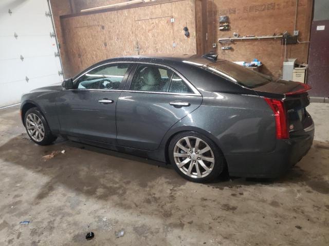 1G6AH5RX0H0123919 - 2017 CADILLAC ATS LUXURY GRAY photo 2