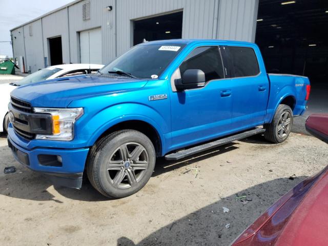 1FTEW1C46LKE56263 - 2020 FORD F150 SUPERCREW BLUE photo 1