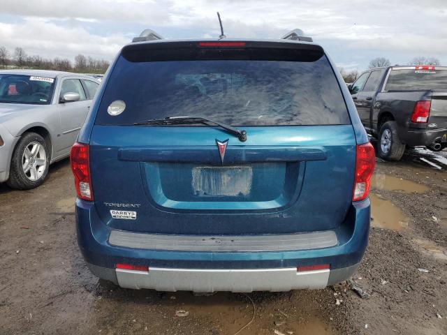 2CKDL63F376038652 - 2007 PONTIAC TORRENT BLUE photo 6