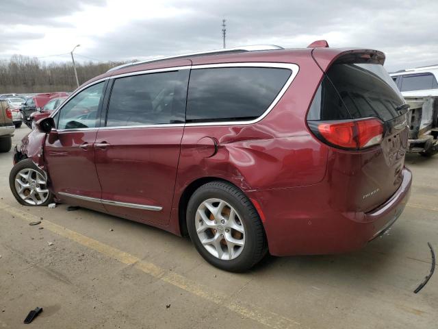 2C4RC1EG0HR608497 - 2017 CHRYSLER PACIFICA TOURING L PLUS BURGUNDY photo 2