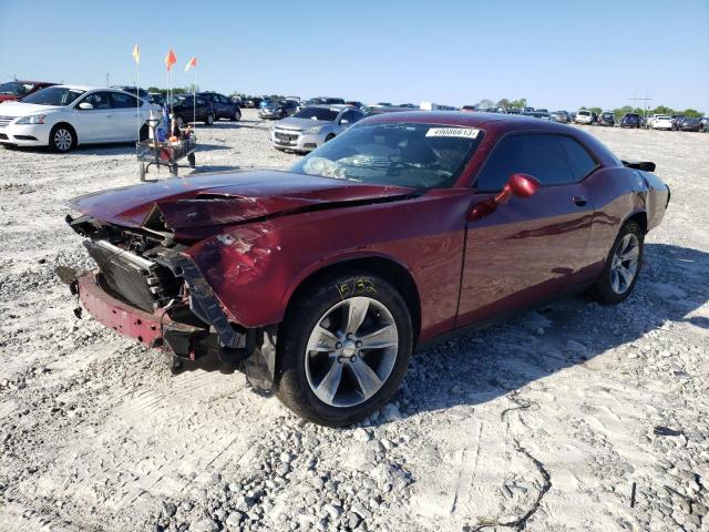 2C3CDZAG6HH592212 - 2017 DODGE CHALLENGER SXT BURGUNDY photo 1