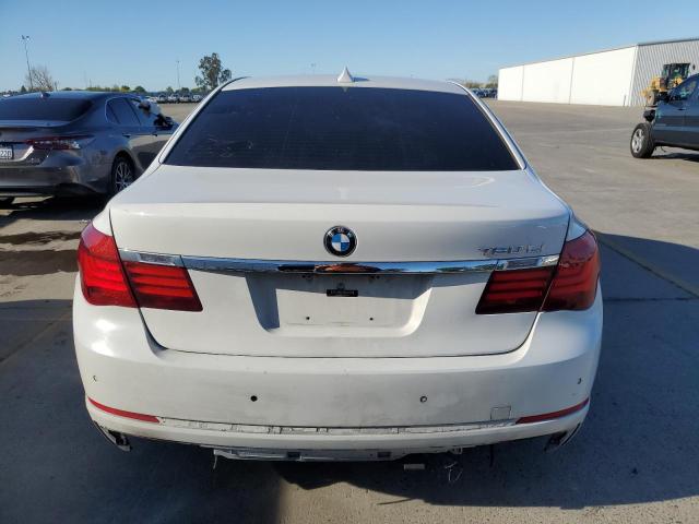 WBAYE8C51DD132531 - 2013 BMW 750 LI WHITE photo 6