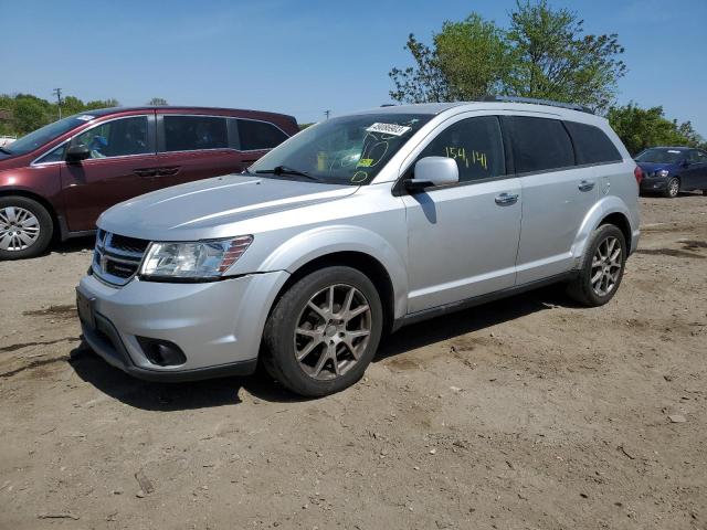 3C4PDCDG3CT191111 - 2012 DODGE JOURNEY CREW SILVER photo 1