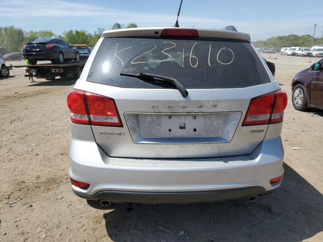 3C4PDCDG3CT191111 - 2012 DODGE JOURNEY CREW SILVER photo 6