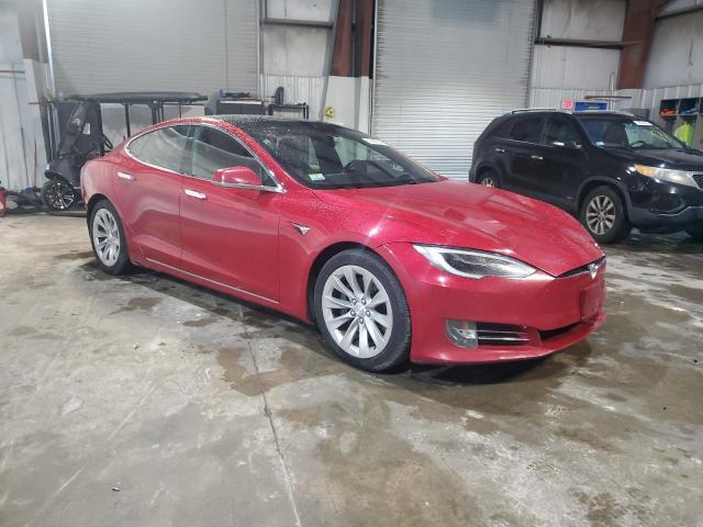 5YJSA1E20HF169714 - 2017 TESLA MODEL S RED photo 4