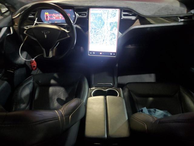 5YJSA1E20HF169714 - 2017 TESLA MODEL S RED photo 8