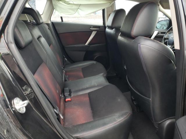 JM1BL1H48A1284356 - 2010 MAZDA SPEED 3 შავი ფოტო 10