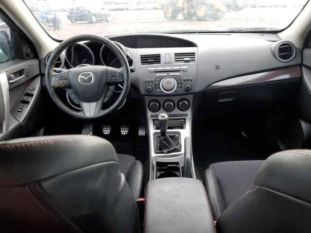 JM1BL1H48A1284356 - 2010 MAZDA SPEED 3 შავი ფოტო 8