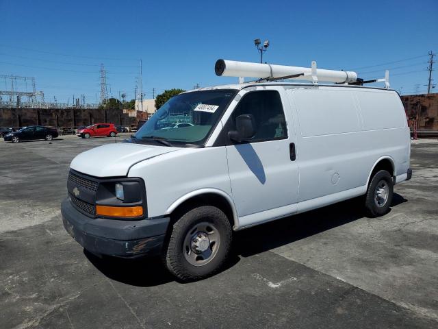 1GCGG25V271173274 - 2007 CHEVROLET EXPRESS G2 WHITE photo 1