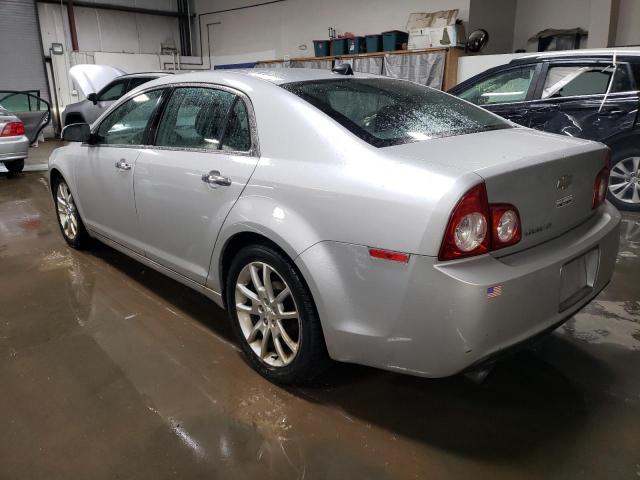 1G1ZG5E79CF258968 - 2012 CHEVROLET MALIBU LTZ ვერცხლისფერი ფოტო 2