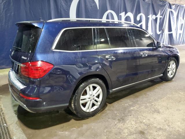 4JGDF7CE8EA329266 - 2014 MERCEDES-BENZ GL 450 4MATIC BLUE photo 3