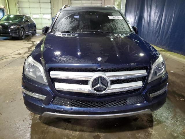 4JGDF7CE8EA329266 - 2014 MERCEDES-BENZ GL 450 4MATIC BLUE photo 5