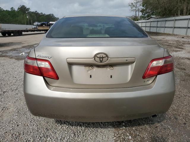 4T4BE46K17R002984 - 2007 TOYOTA CAMRY CE TAN photo 6
