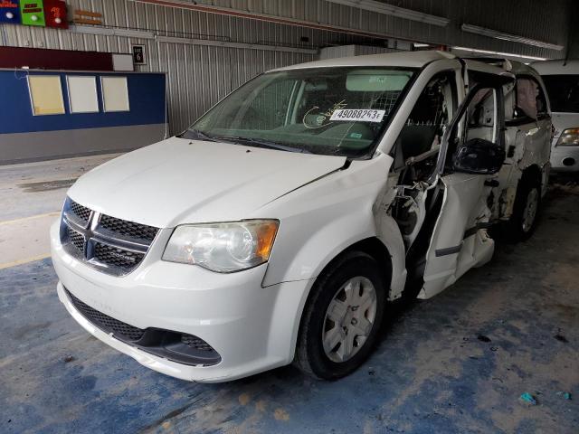 2D4RN1AG5BR791728 - 2011 DODGE GRAND CARA C/V WHITE photo 1