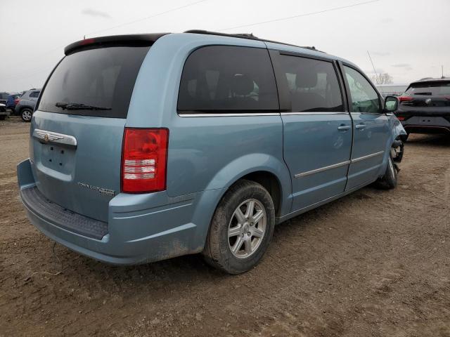 2A4RR8D18AR452049 - 2010 CHRYSLER TOWN & COU TOURING PLUS BLUE photo 3