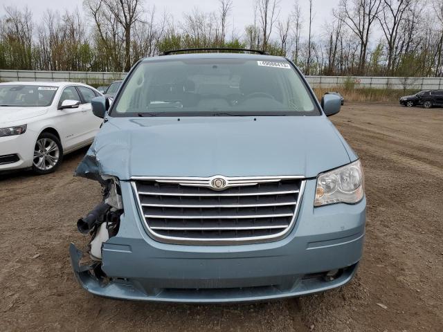 2A4RR8D18AR452049 - 2010 CHRYSLER TOWN & COU TOURING PLUS BLUE photo 5