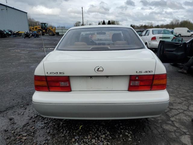 JT8BH22F0T0066694 - 1996 LEXUS LS 400 WHITE photo 6