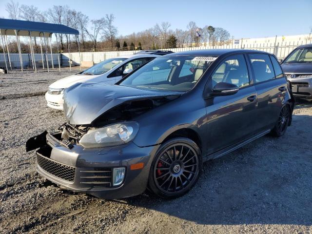 WVWGD7AJ9DW141526 - 2013 VOLKSWAGEN GOLF GRAY photo 1