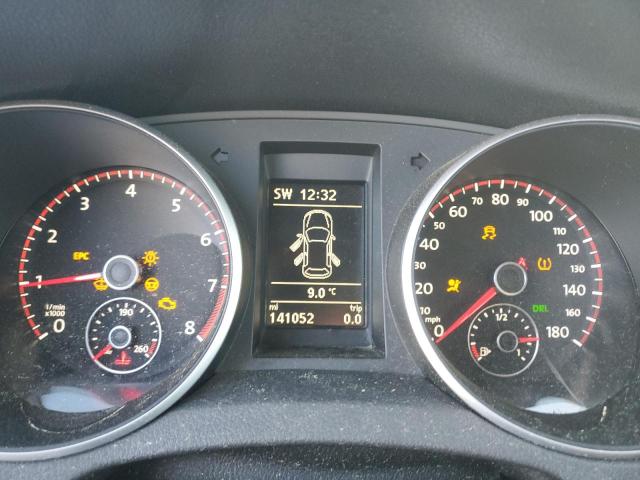 WVWGD7AJ9DW141526 - 2013 VOLKSWAGEN GOLF GRAY photo 9