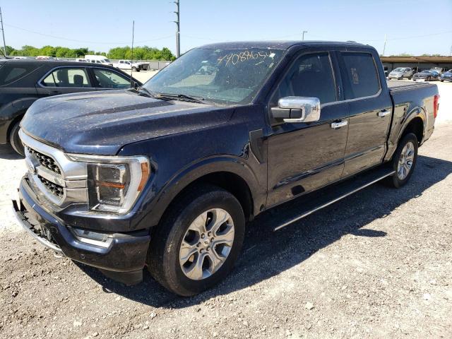 1FTFW1E80NFC03651 - 2022 FORD F150 SUPERCREW BLACK photo 1