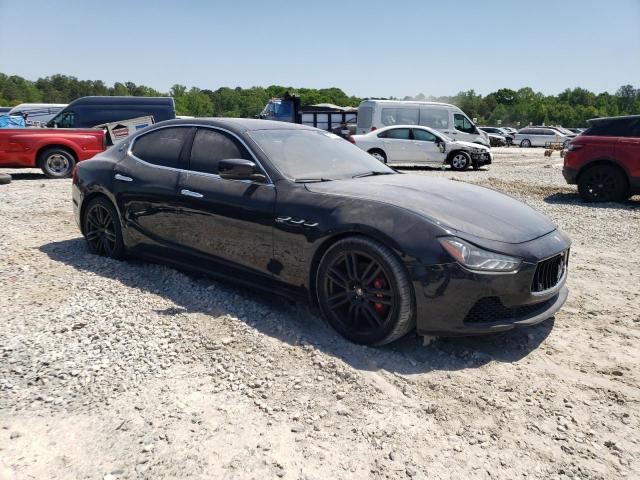 ZAM57RTA5E1126846 - 2014 MASERATI GHIBLI S შავი ფოტო 4