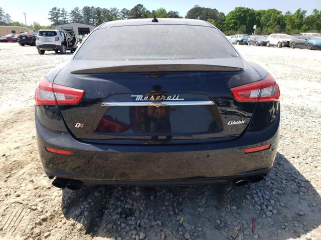 ZAM57RTA5E1126846 - 2014 MASERATI GHIBLI S შავი ფოტო 6