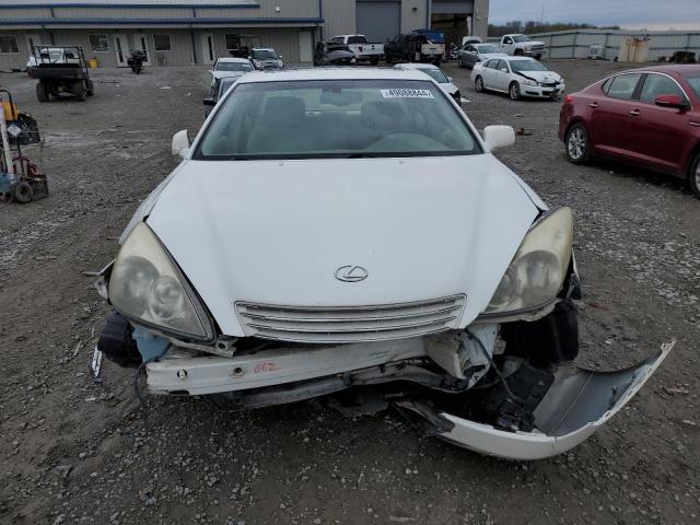 JTHBA30GX40019311 - 2004 LEXUS ES 330 WHITE photo 5