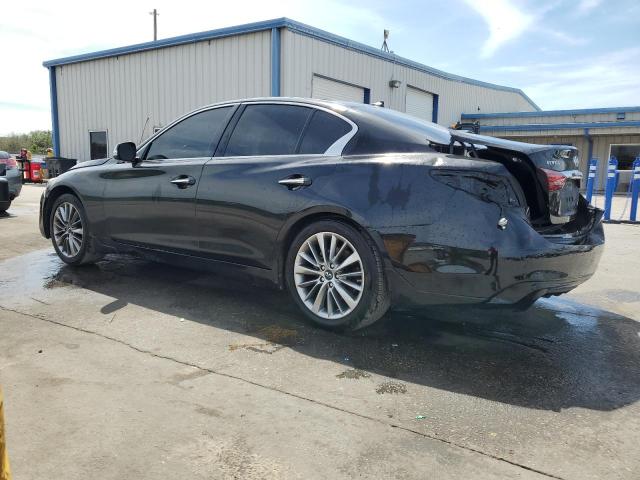 JN1EV7AP4KM515285 - 2019 INFINITI Q50 LUXE BLACK photo 2