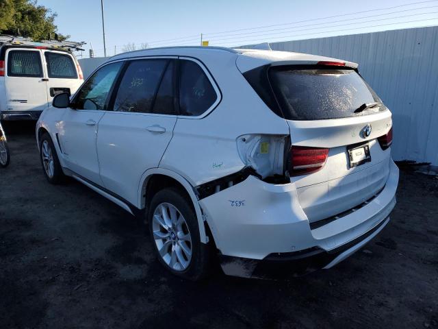 5UXKR0C59E0H16717 - 2014 BMW X5 XDRIVE35I WHITE photo 2