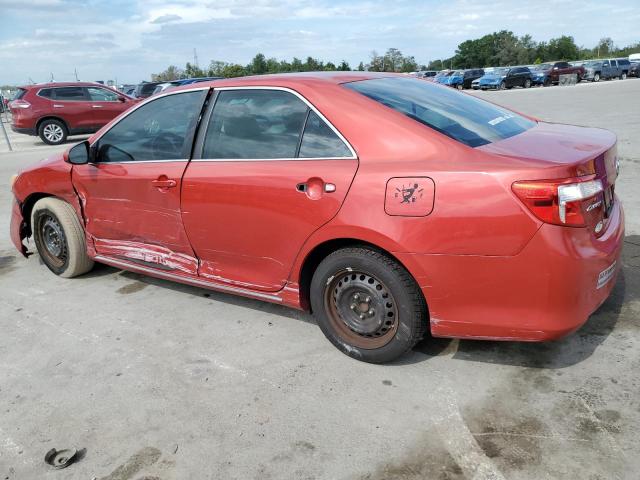 4T1BF1FK3CU571433 - 2012 TOYOTA CAMRY BASE RED photo 2