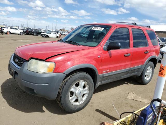 1FMYU04162KD51377 - 2002 FORD ESCAPE XLT RED photo 1