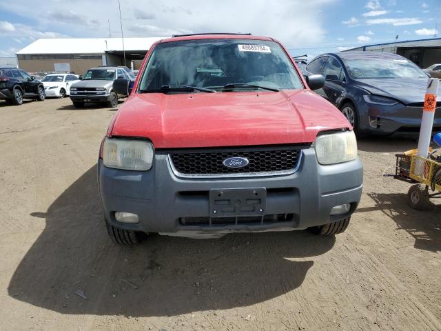 1FMYU04162KD51377 - 2002 FORD ESCAPE XLT RED photo 5