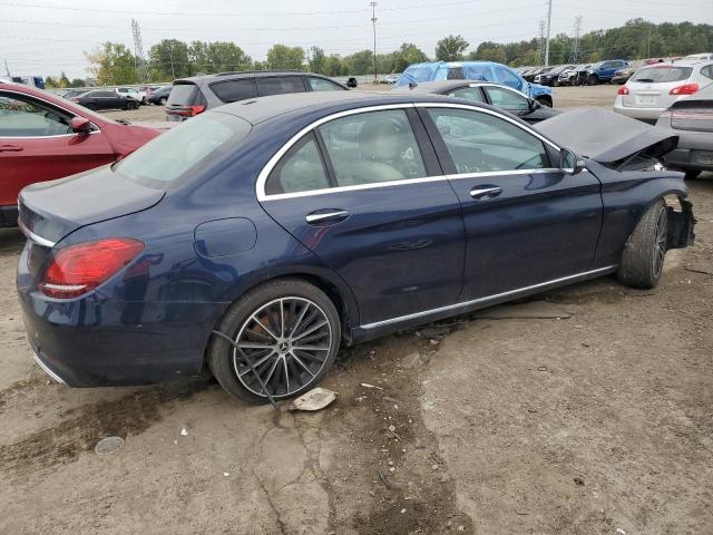 W1KWF8DB9MR645370 - 2021 MERCEDES-BENZ C 300 BLUE photo 3