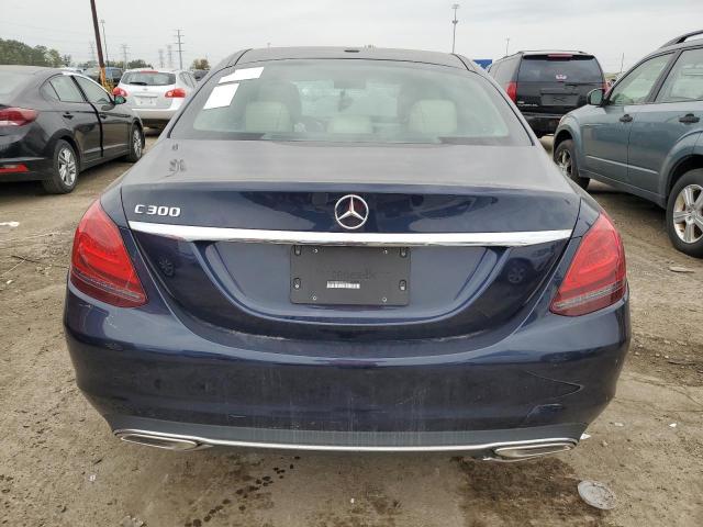 W1KWF8DB9MR645370 - 2021 MERCEDES-BENZ C 300 BLUE photo 6