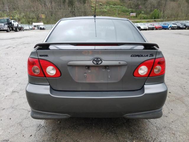 2T1BR32E65C350819 - 2005 TOYOTA COROLLA CE GRAY photo 6