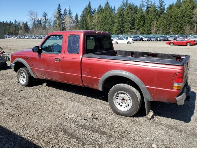 1FTZR15X2XPA82291 - 1999 FORD RANGER SUPER CAB BURGUNDY photo 2