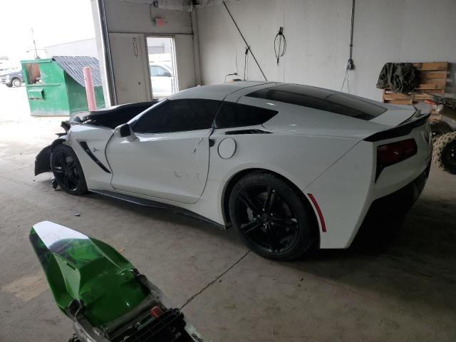 1G1YB2D79G5115475 - 2016 CHEVROLET CORVETTE STINGRAY 1LT WHITE photo 2