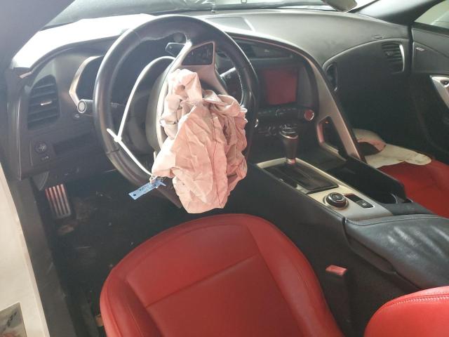 1G1YB2D79G5115475 - 2016 CHEVROLET CORVETTE STINGRAY 1LT WHITE photo 8